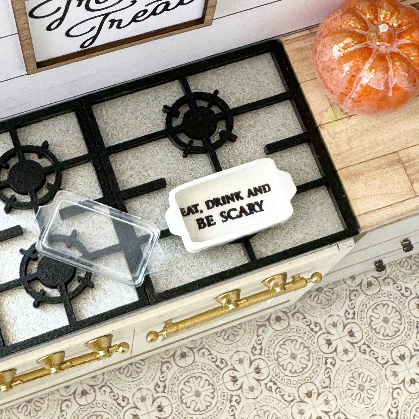 Eat Drink and be Spooky Baking Dish