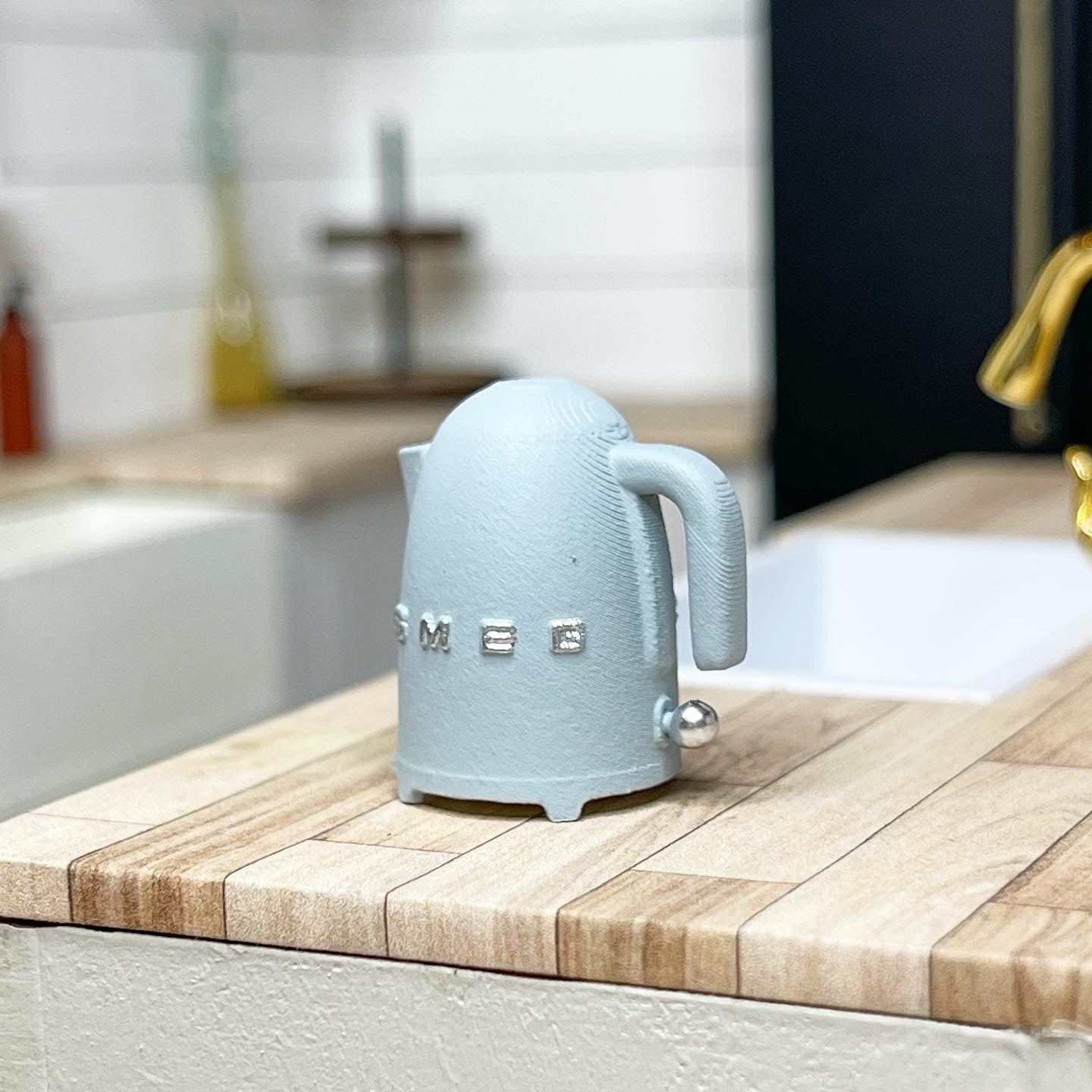 Blue & Silver Kettle
