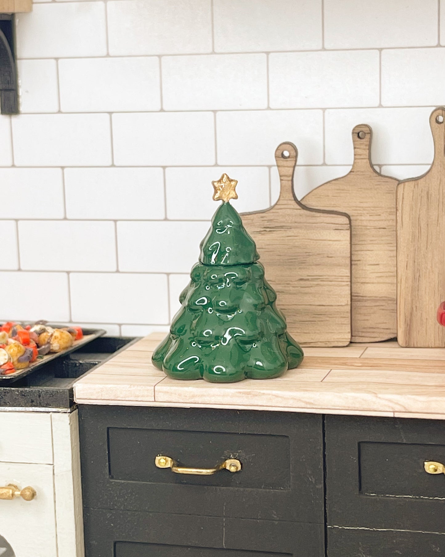 Christmas Tree Cookie Jar