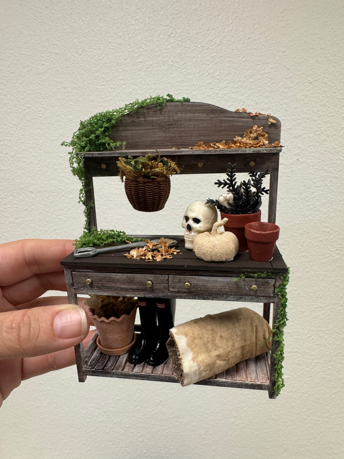Spooky Potting Bench