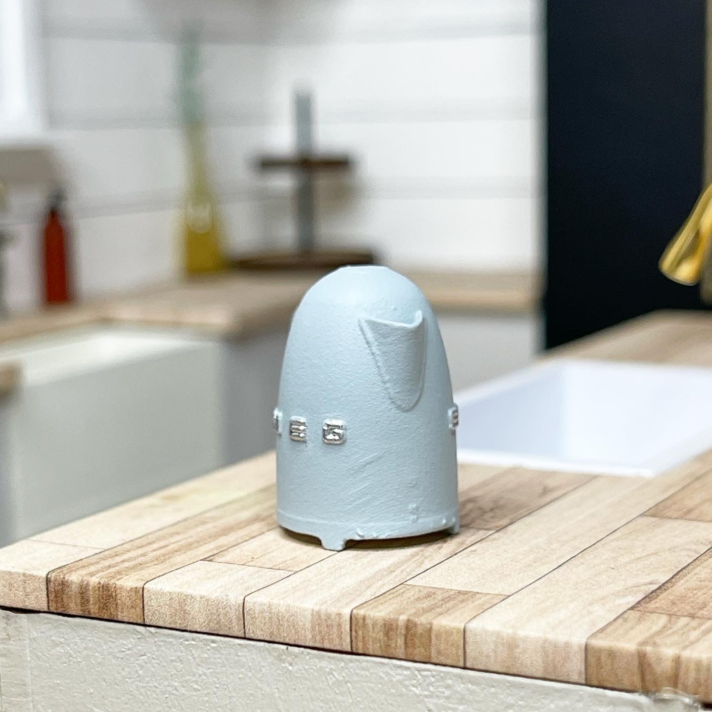 Blue & Silver Kettle