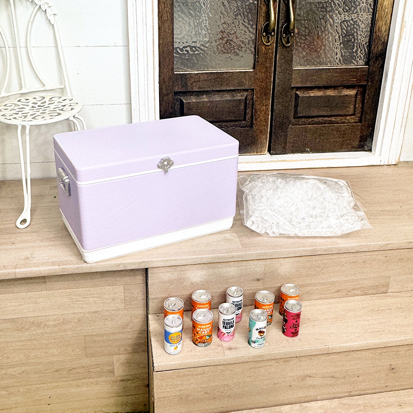 Purple Ice Chest