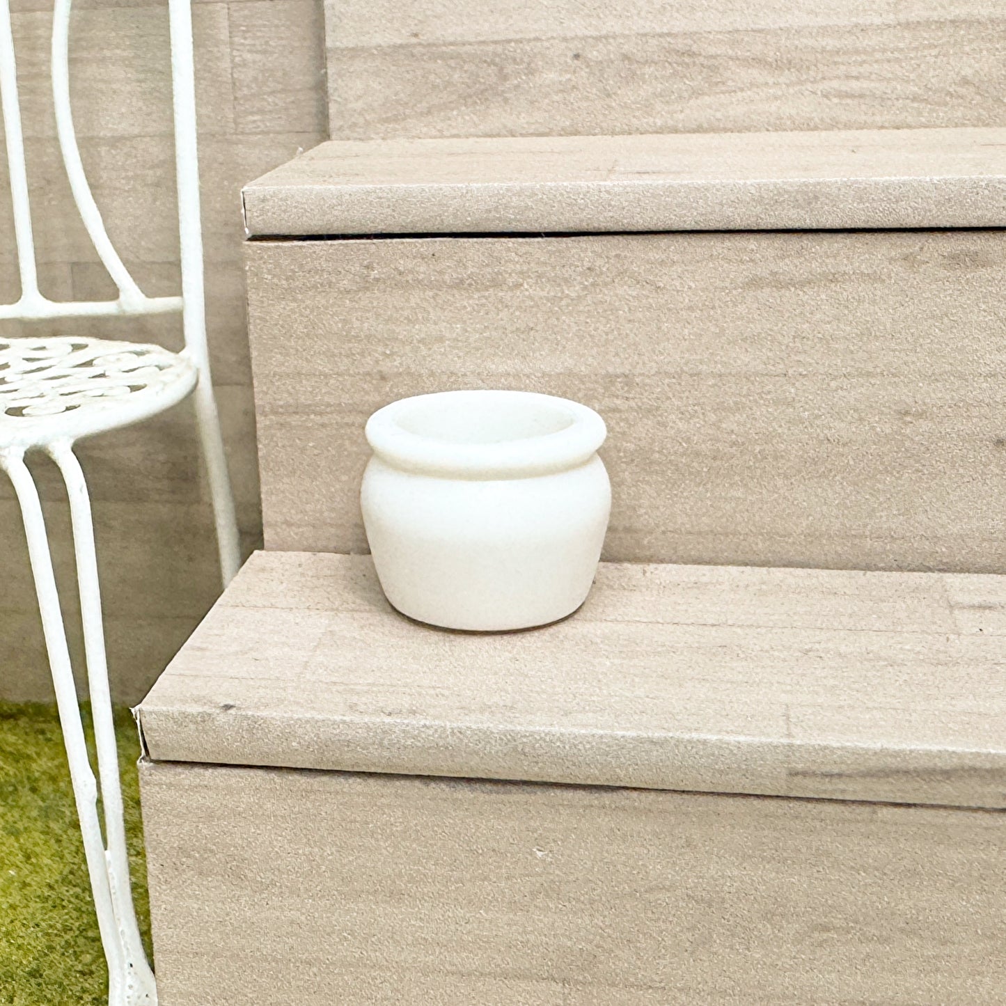 Small White Pot