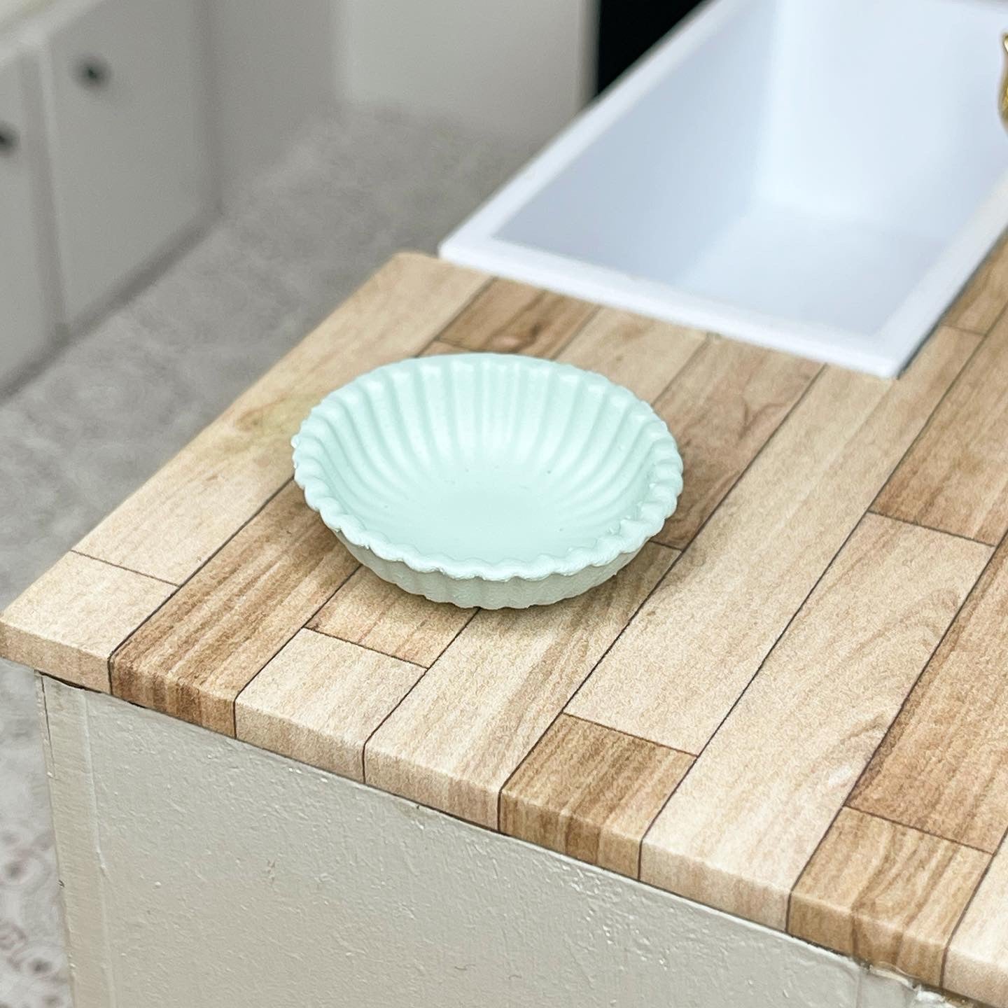 Mint Flat Serving Dish