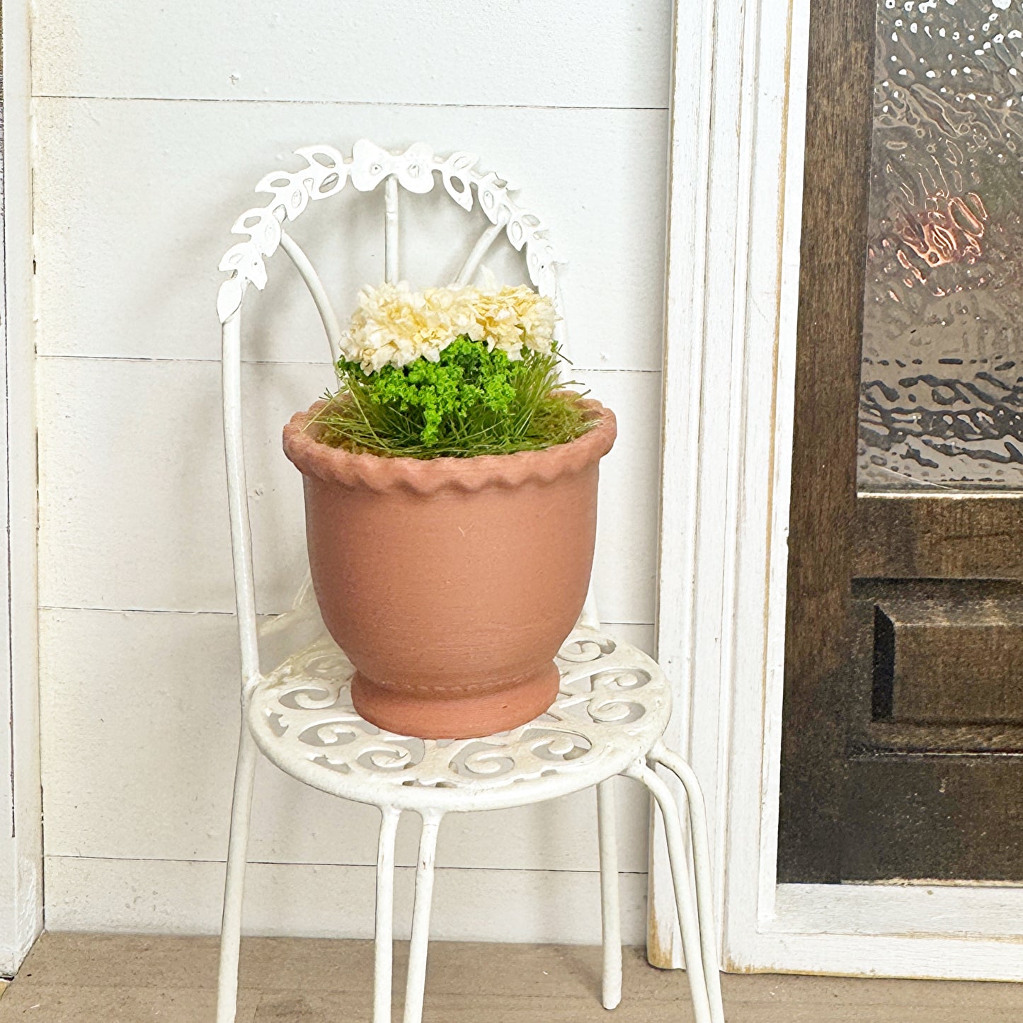 Ivory Potted Flower