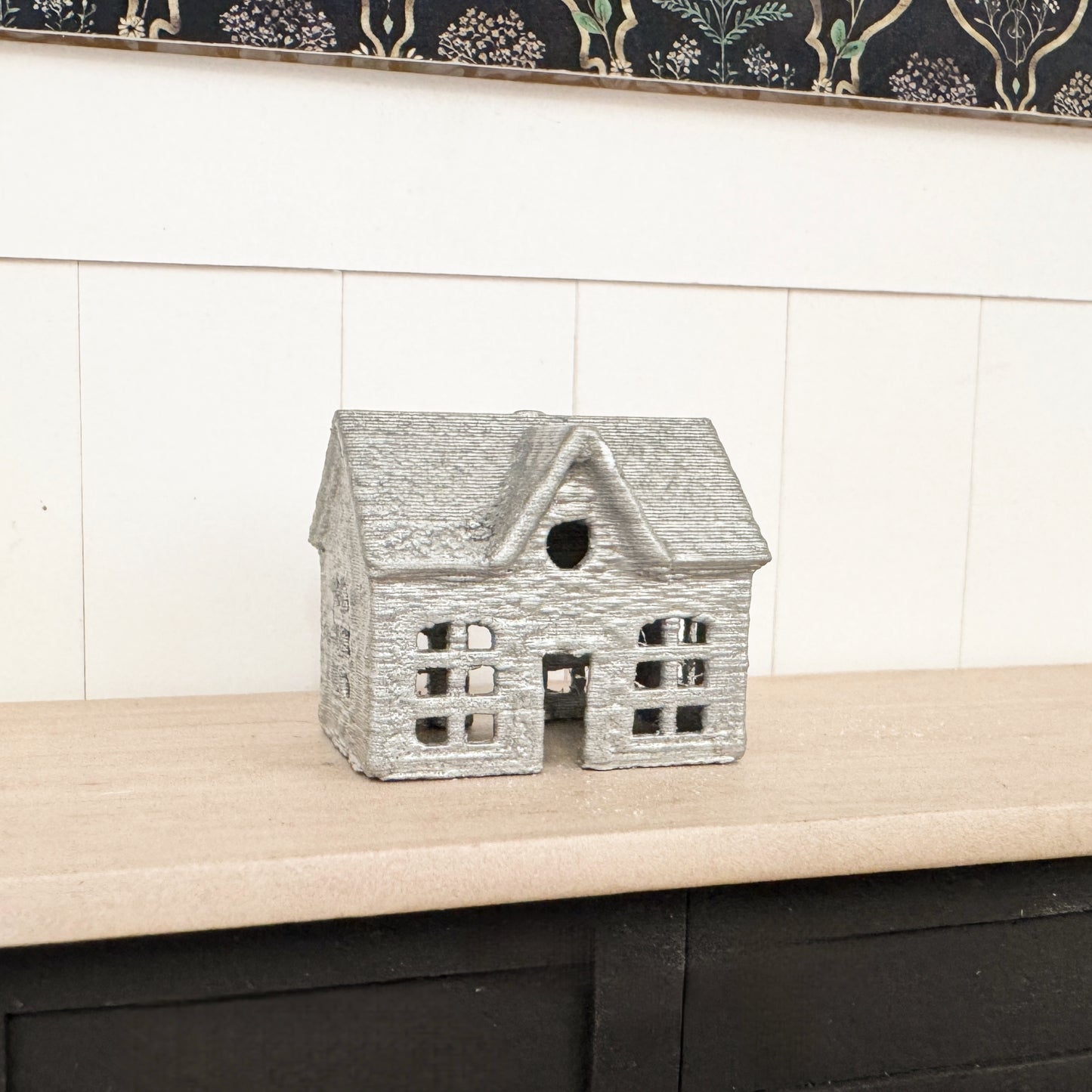 Galvanized Gingerbread House