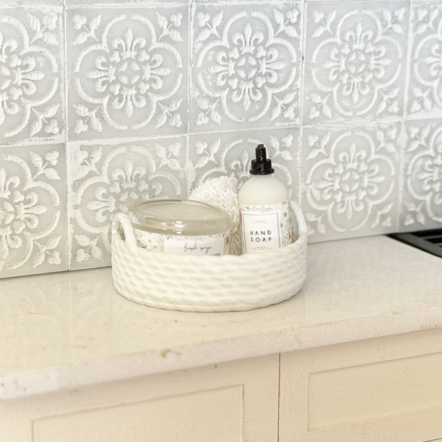 White Wicker Basket