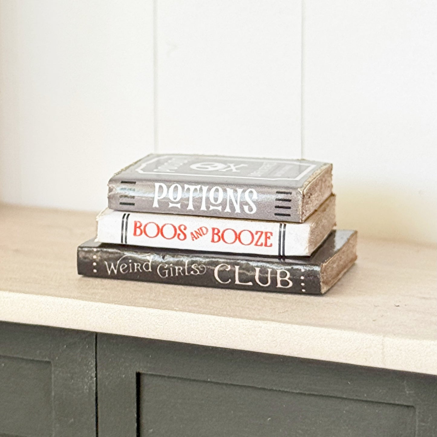 Spooky Book Stack