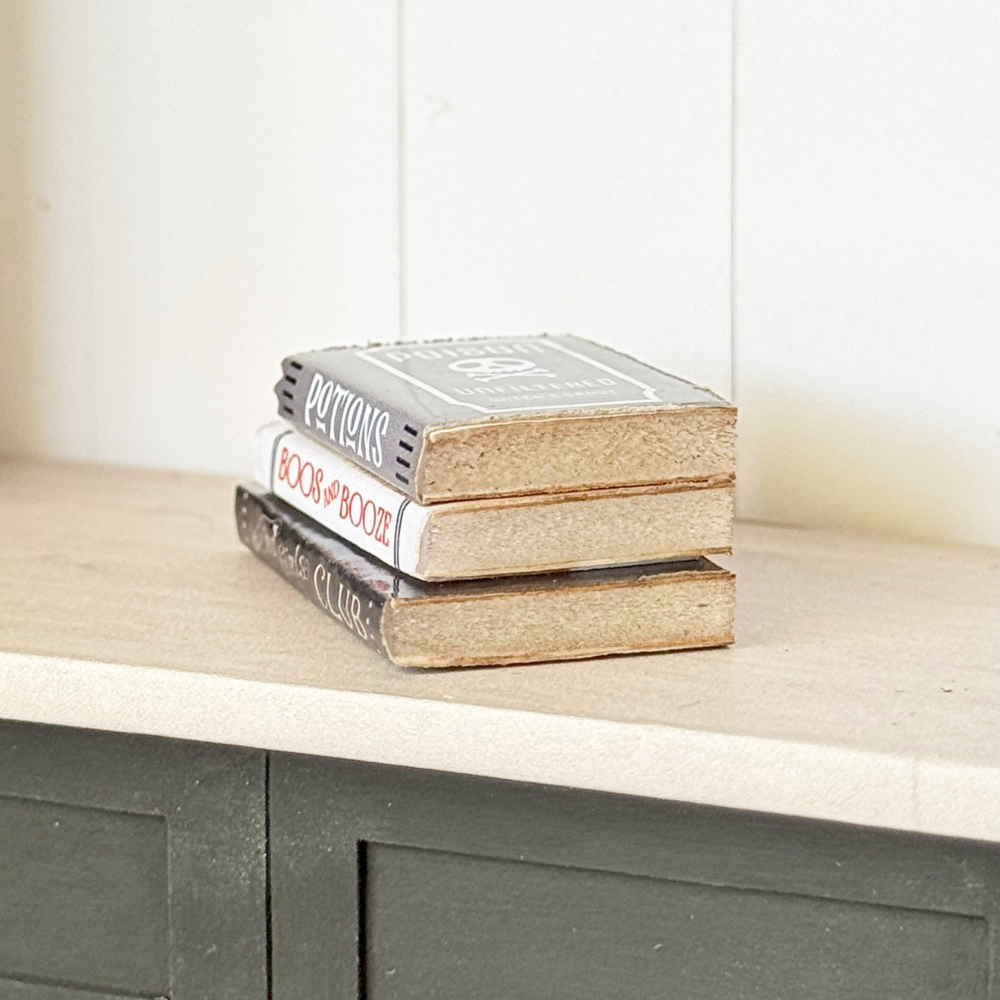 Spooky Book Stack