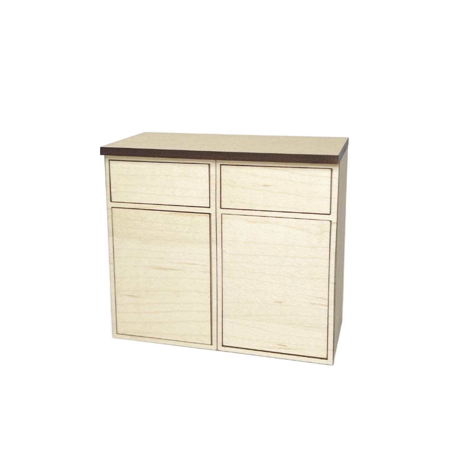 Double Lower Cabinet with Doors, Standard