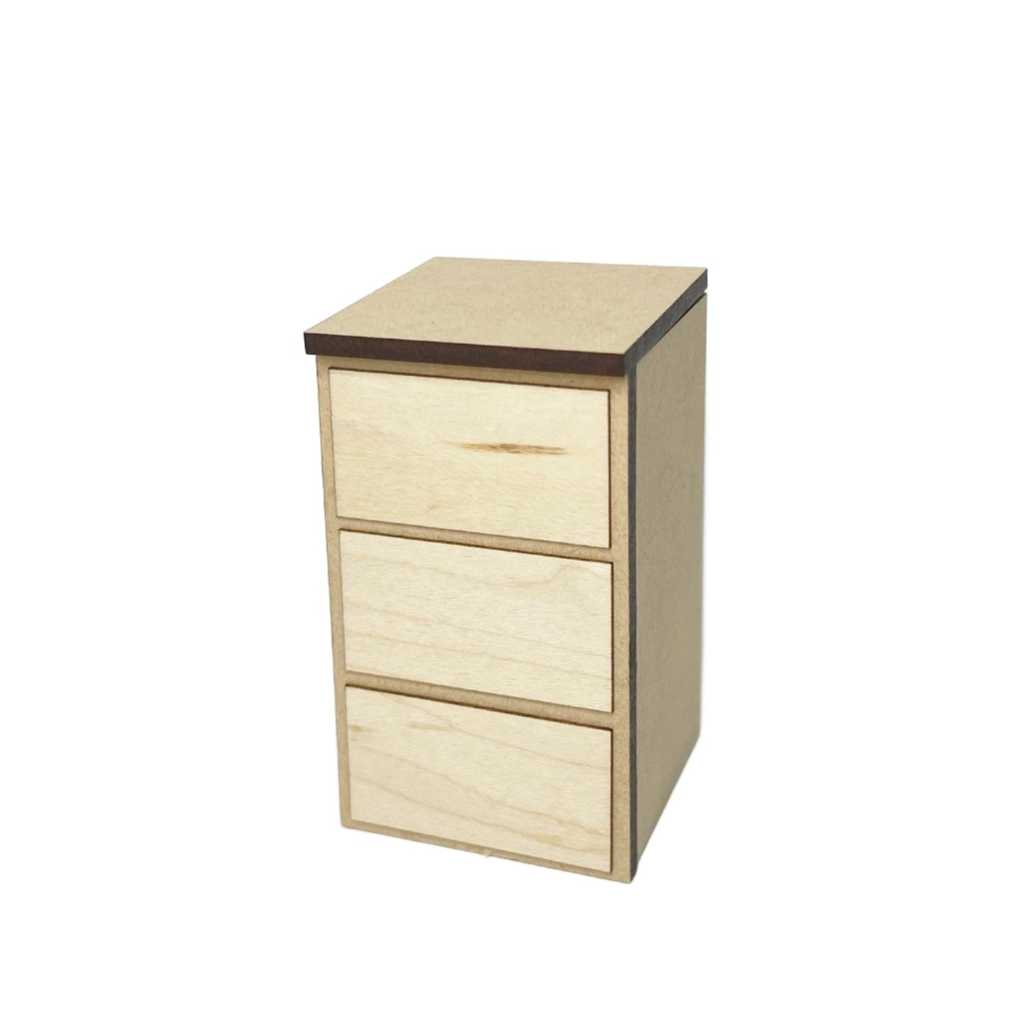Single Lower Cabinet with 3 Drawers, Standard