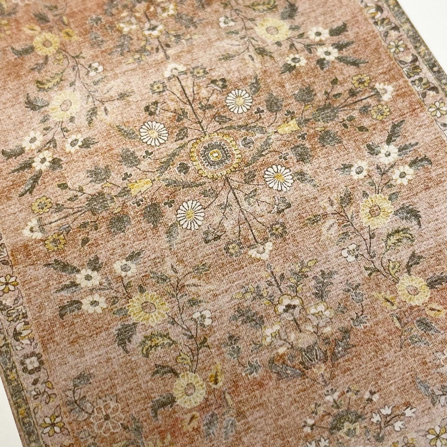 Rusty Peach Rug or Runner
