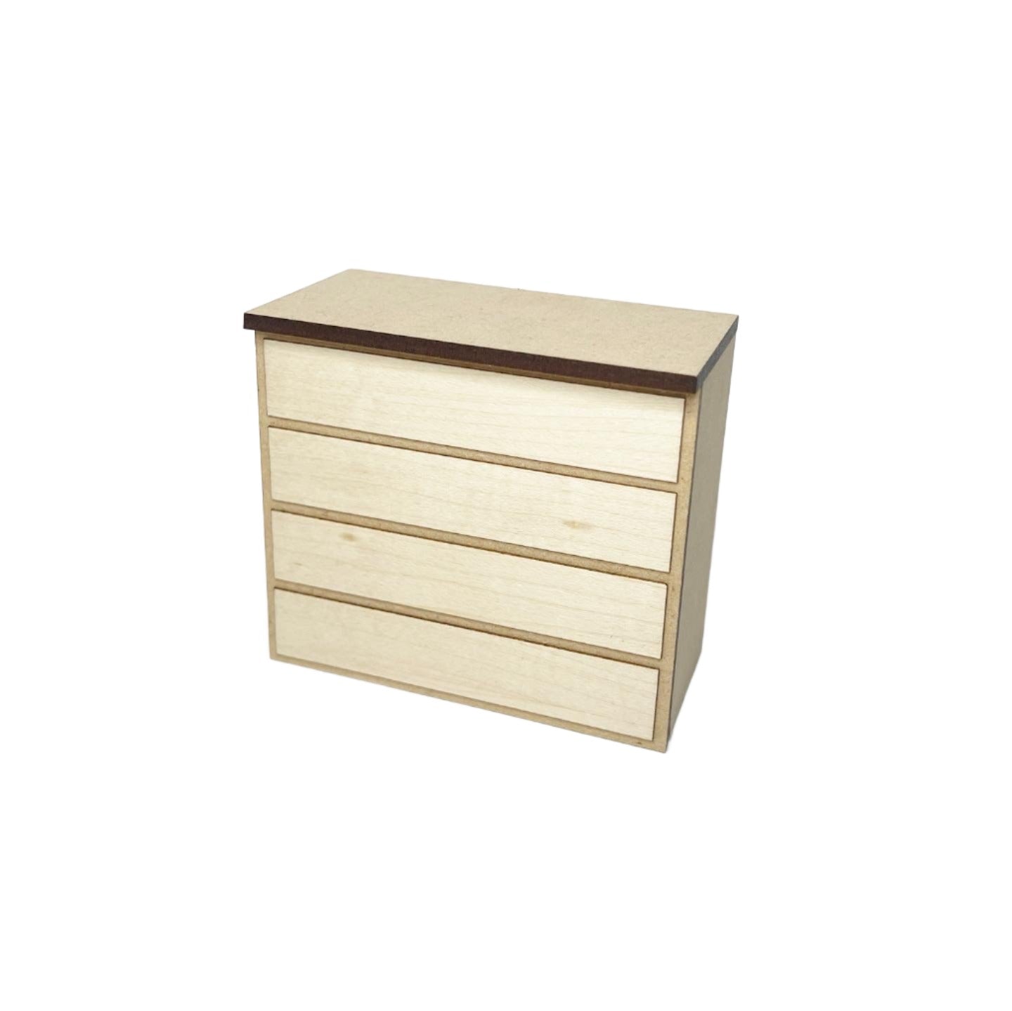 Double Lower Cabinet with 4 Drawers, Standard