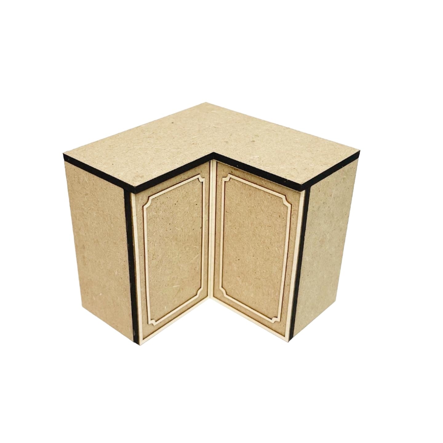 Corner Lower Cabinet with Doors, French Country