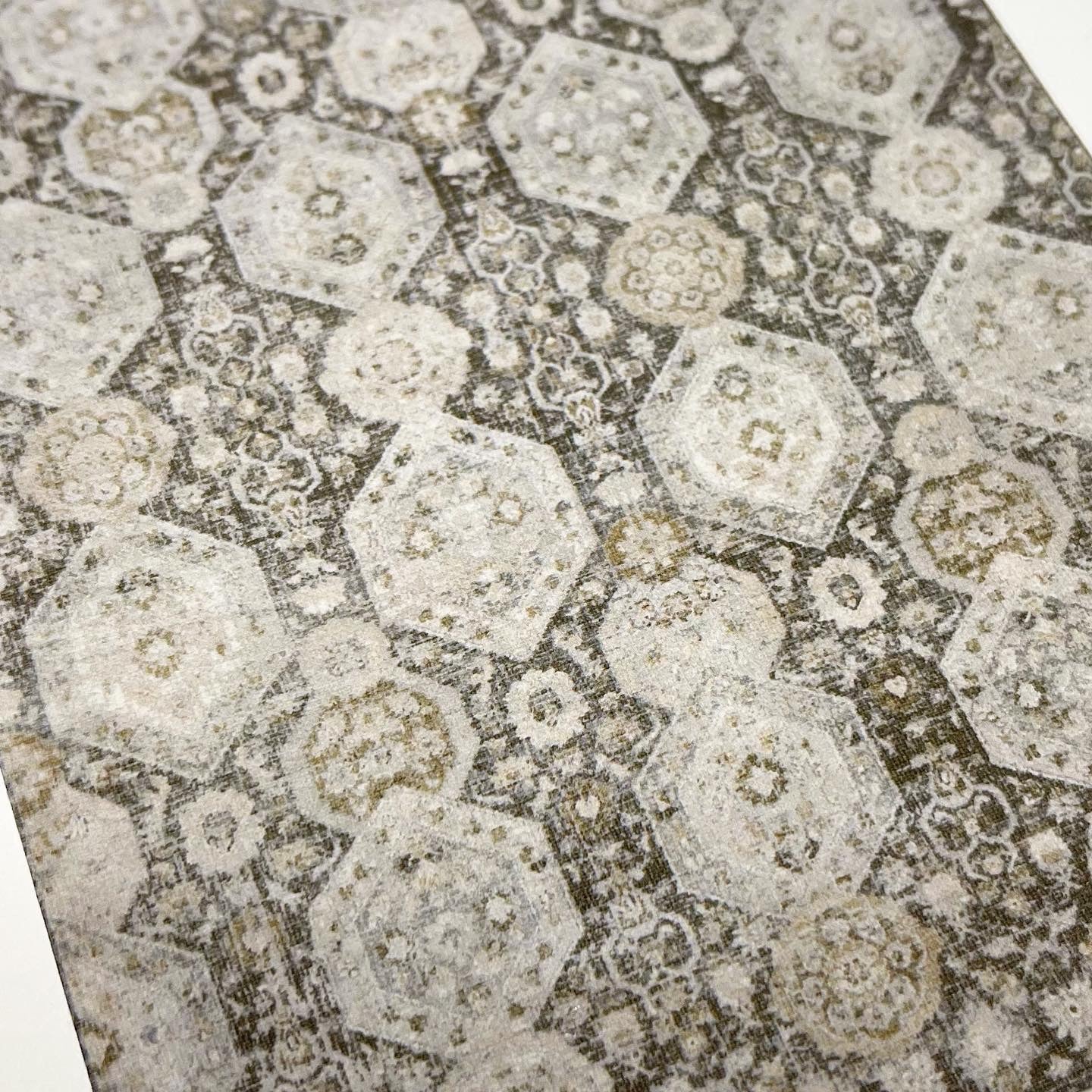 Faded Gray Rug or Runner