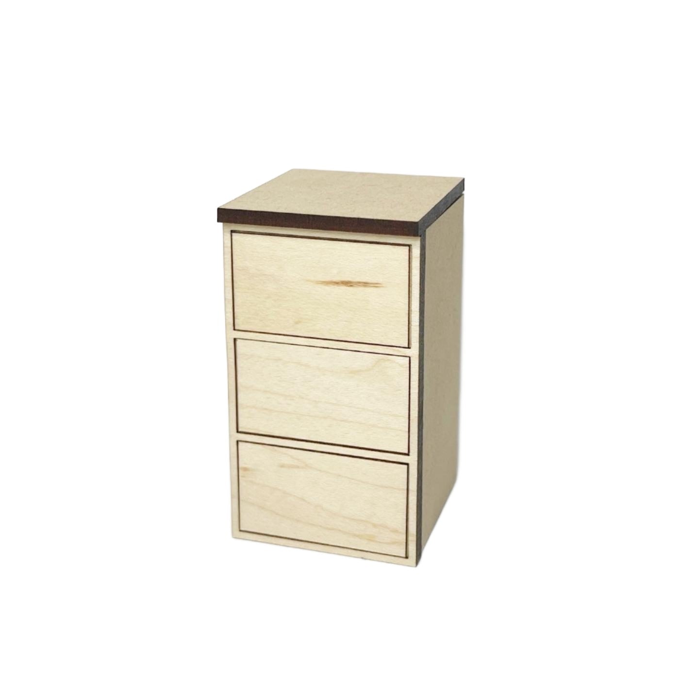 Single Lower Cabinet with 3 Drawers, Standard