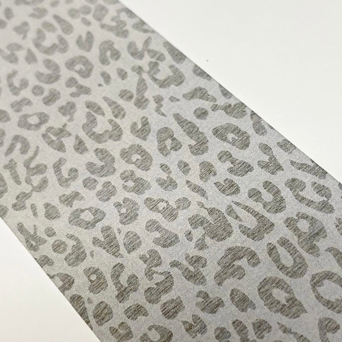 Grey Leopard Rug or Runner