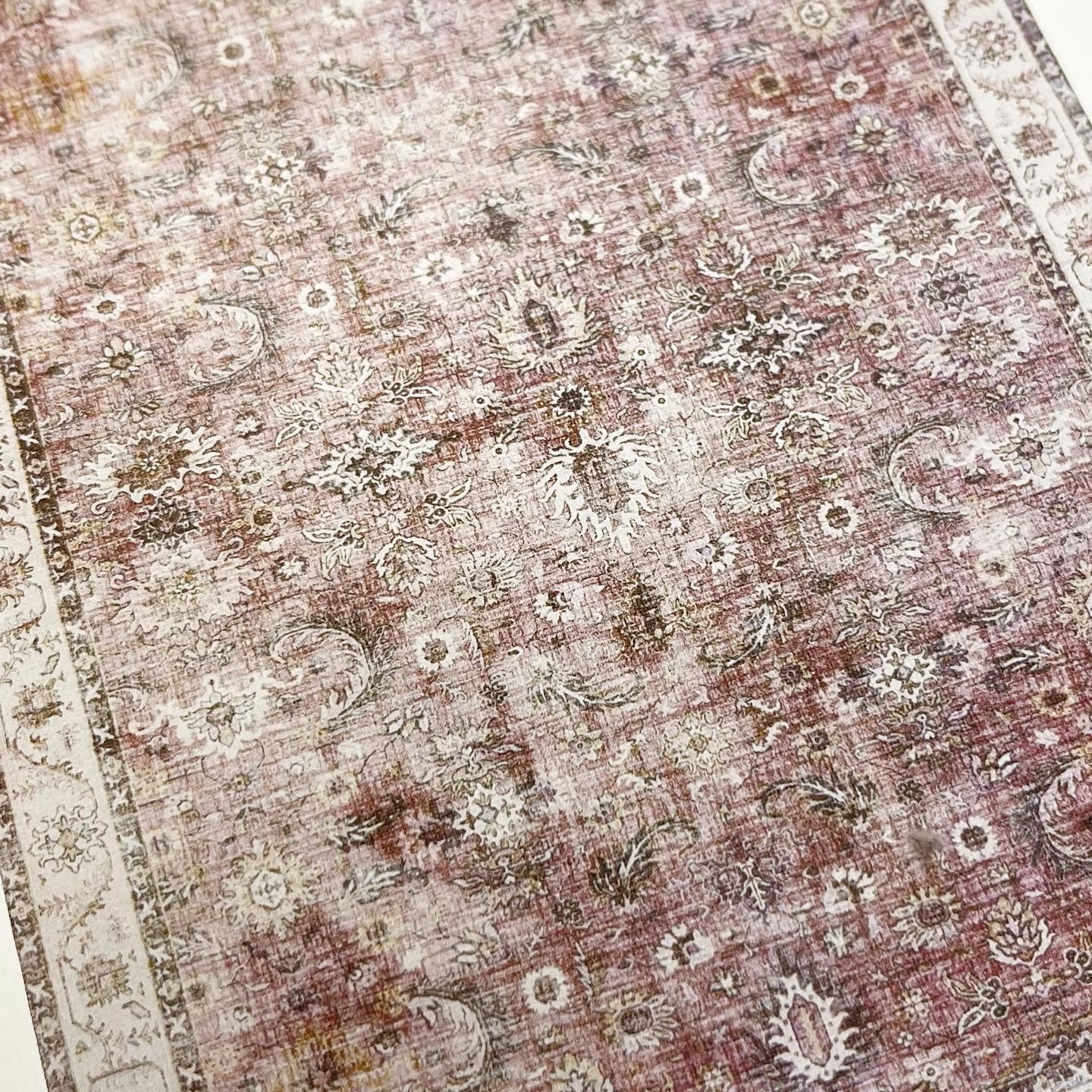 Rusty Rose Rug or Runner