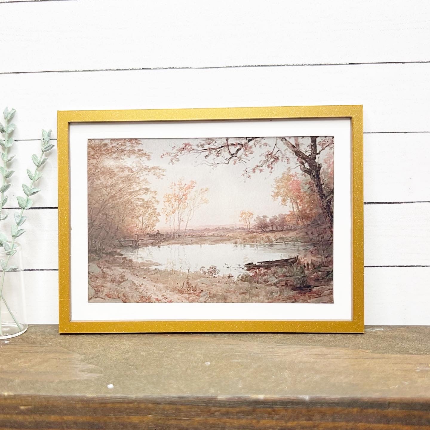 Autumn Pond Wall Art