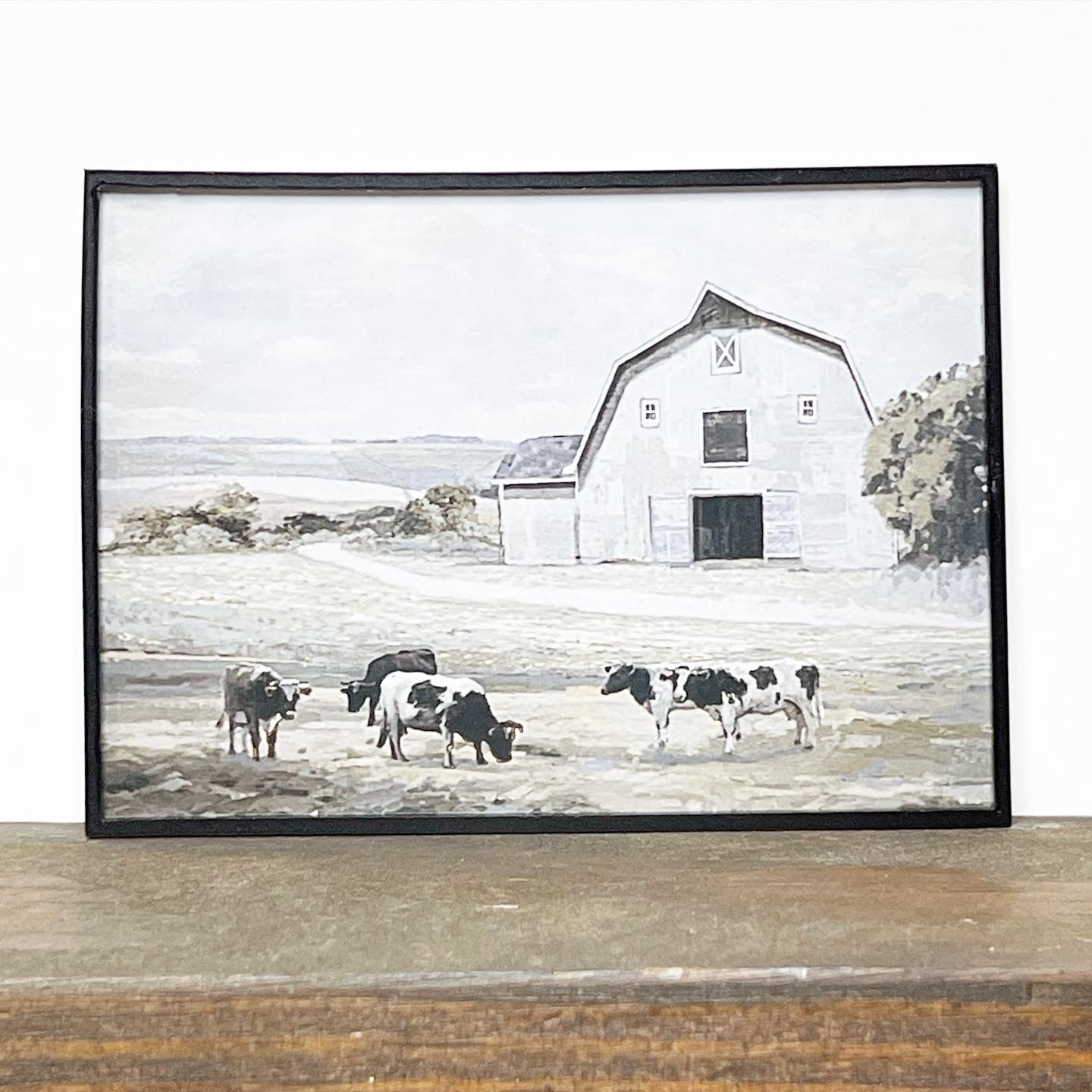Cows Grazing Wall Art