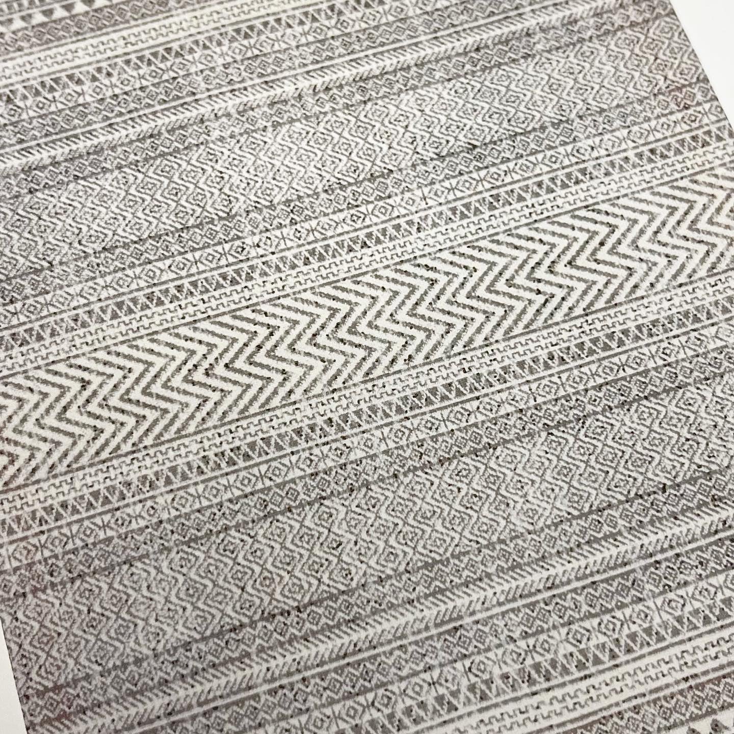 Grey Stripe Rug or Runner