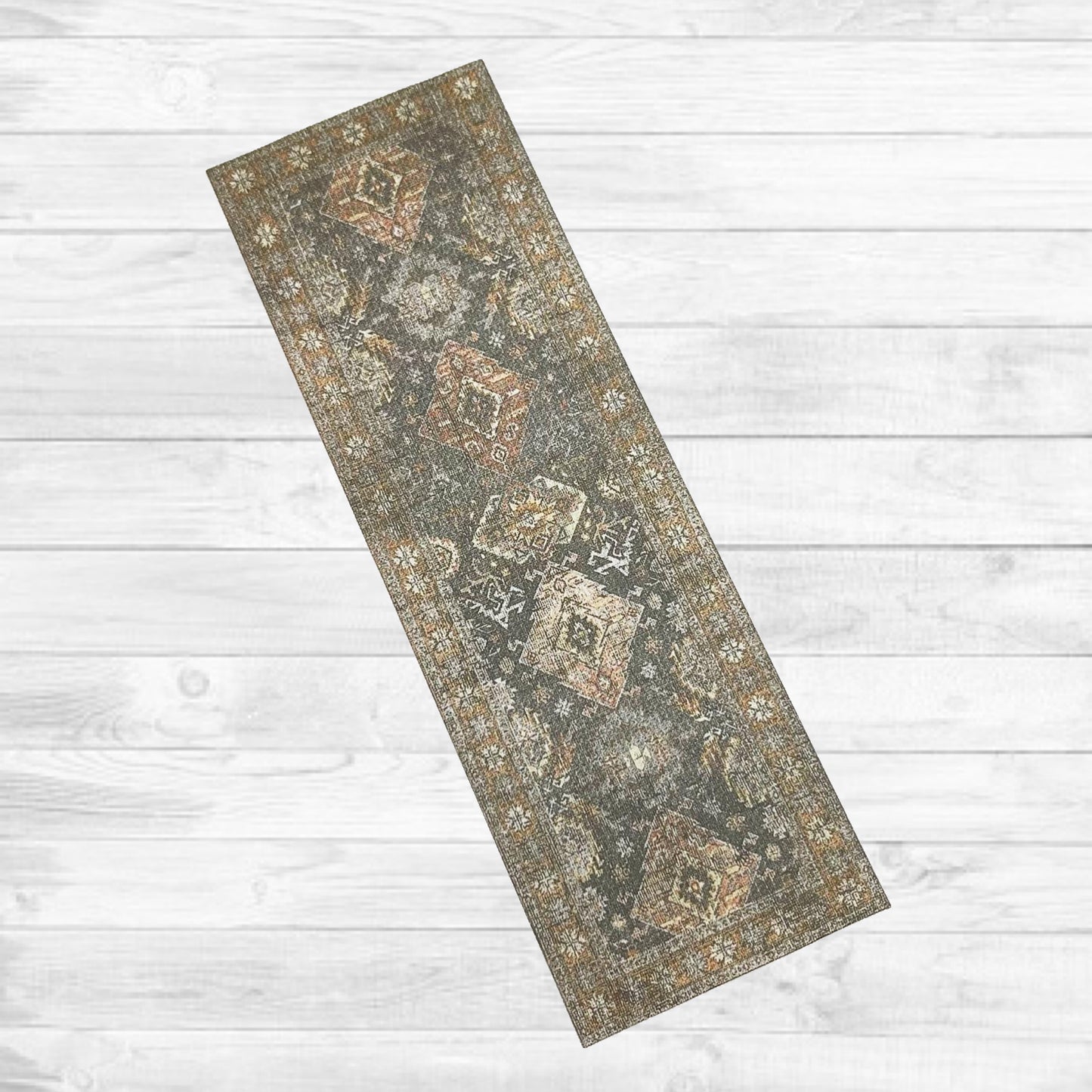 Rusty Blue Rug or Runner