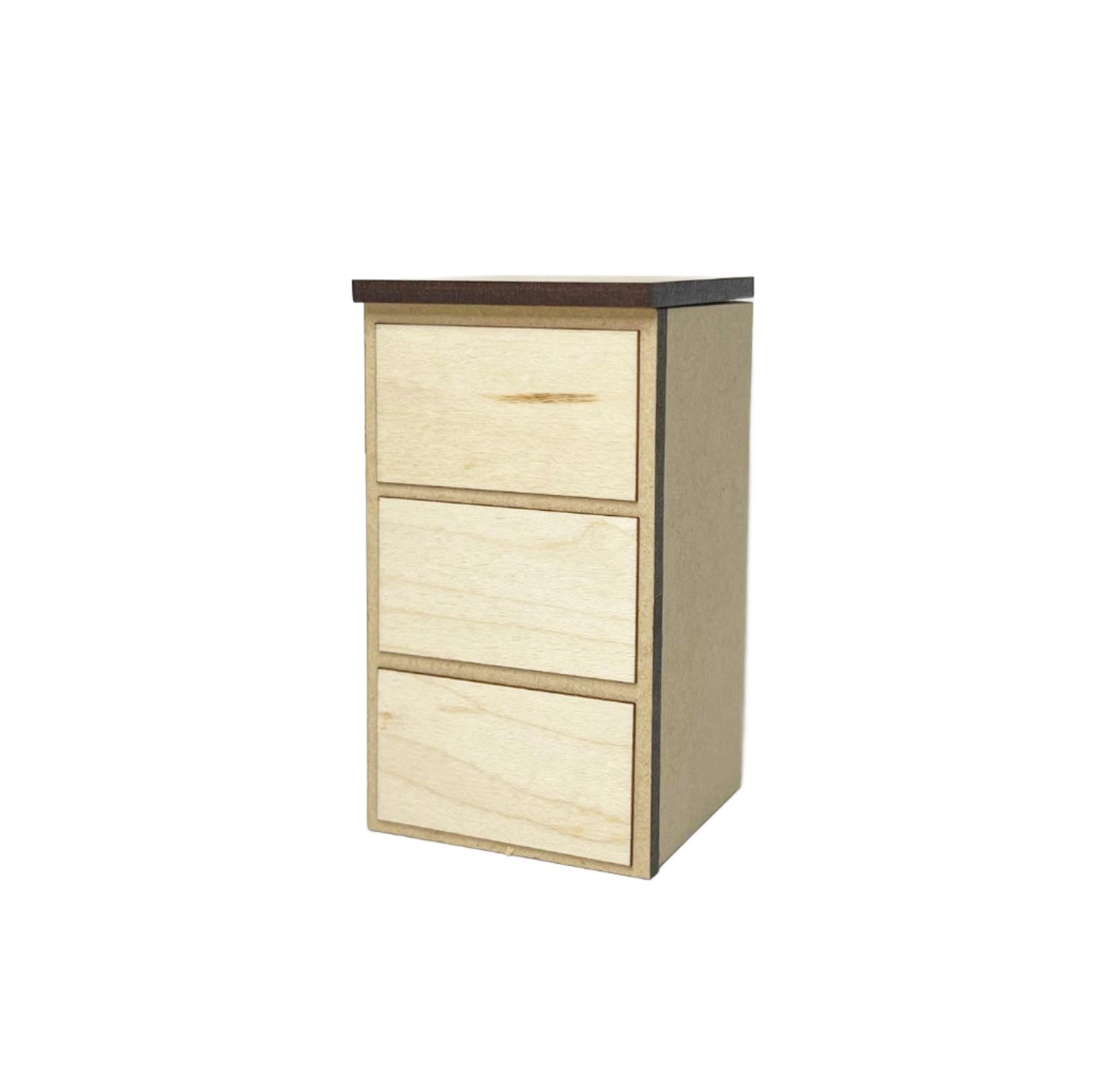 Single Lower Cabinet with 3 Drawers, Standard