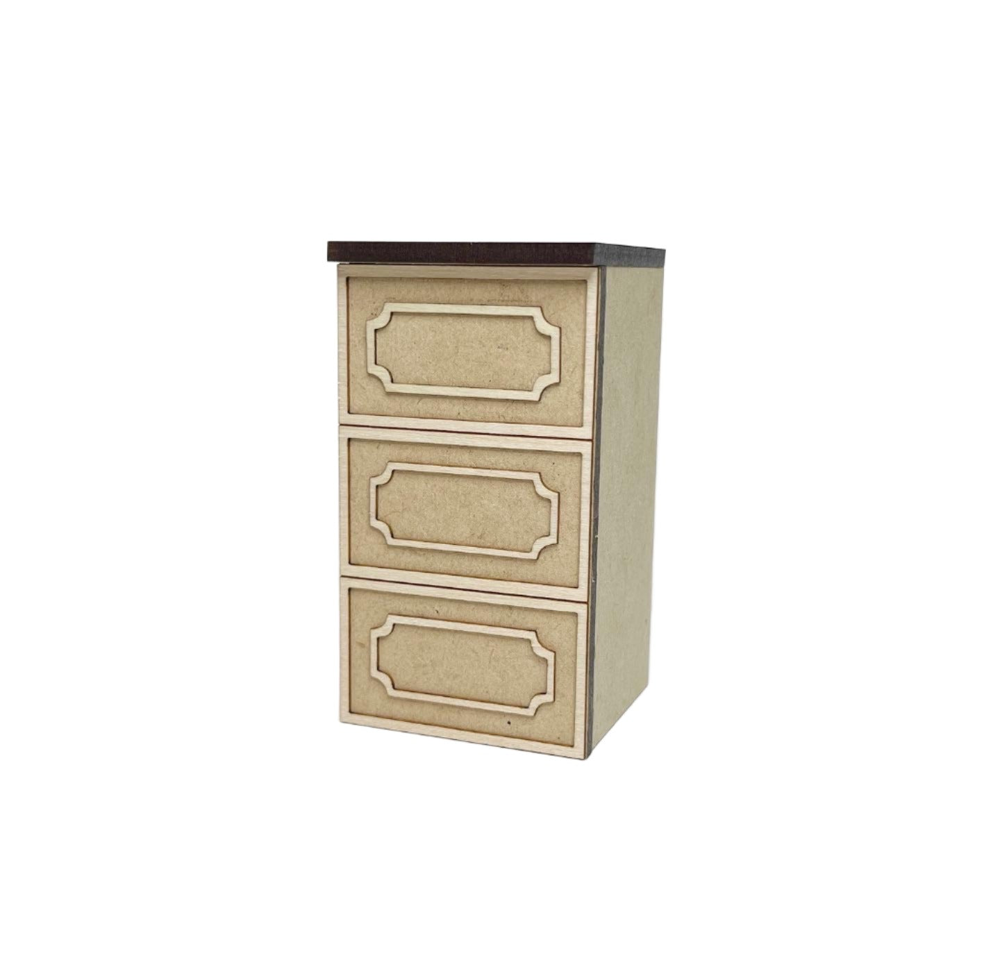 Single Lower Cabinet with 3 Drawers, French Country
