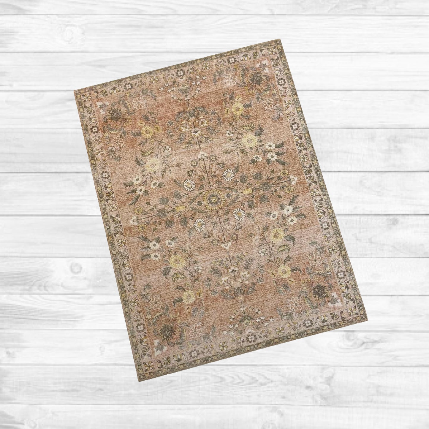 Rusty Peach Rug or Runner