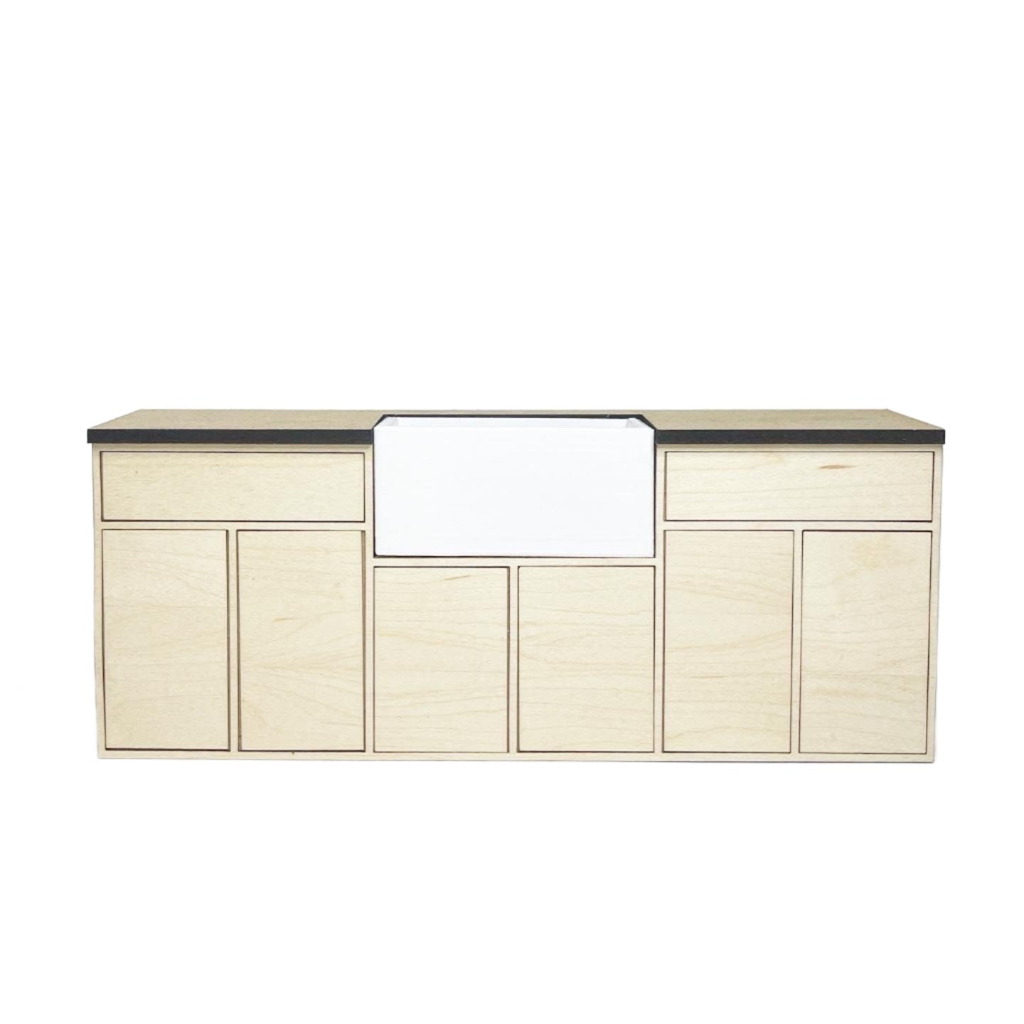 Long Sink with Doors, Standard
