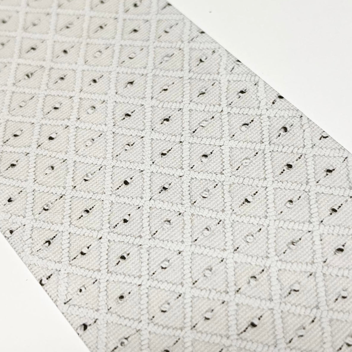 Salt and Pepper Lattice Rug or Runner