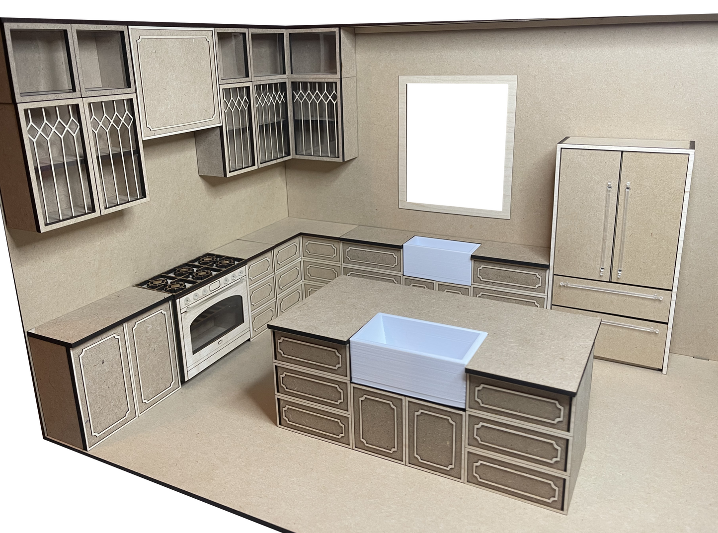 Custom Kitchen Room Box Kit