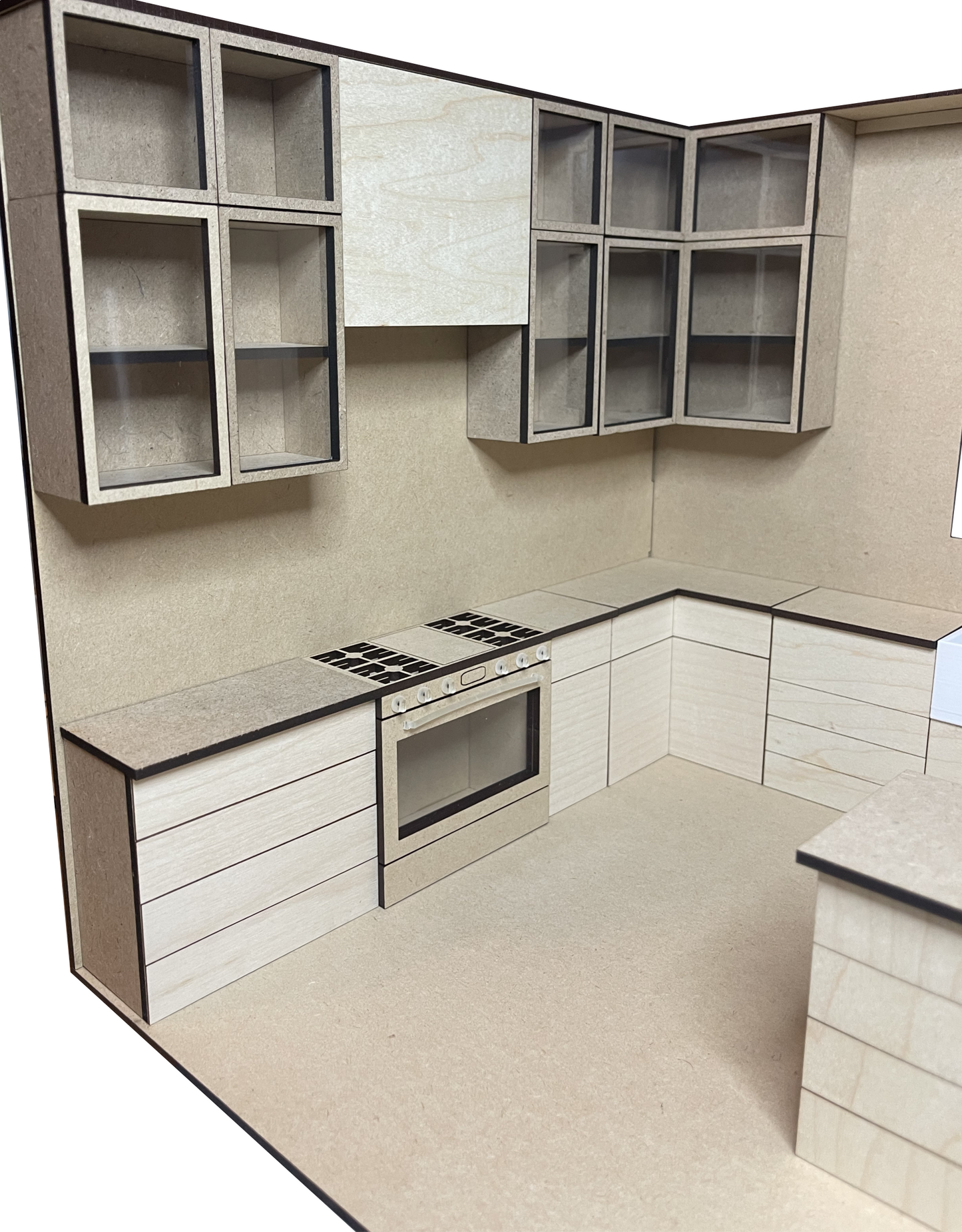 Custom Kitchen Room Box Kit