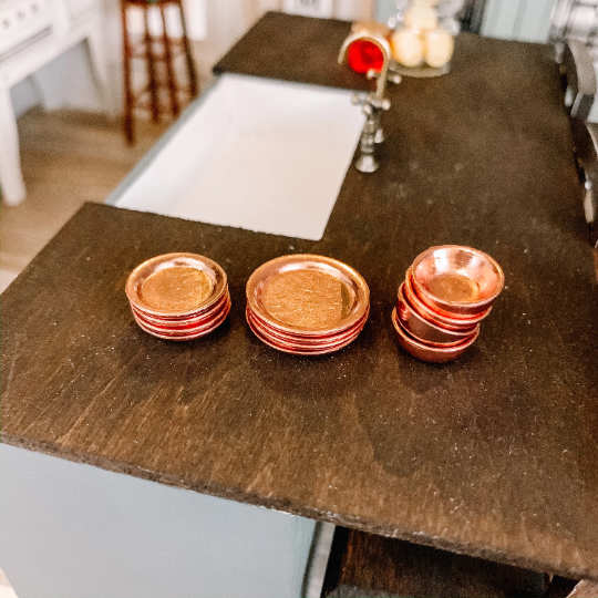 Copper Dish Set