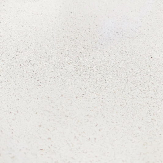 Vinyl Countertop Wrap, White and Tan Quartz