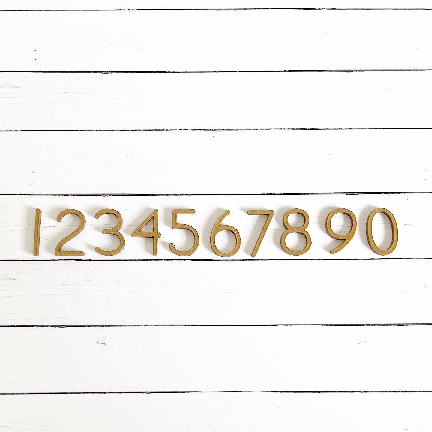 House Numbers, Modern