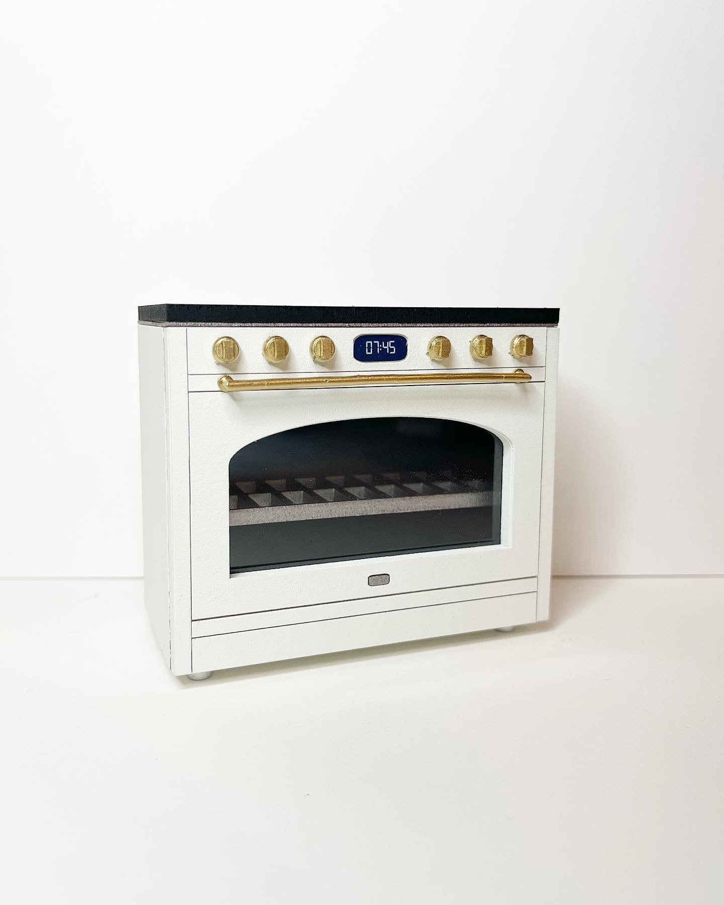 Custom Painted Stove | White