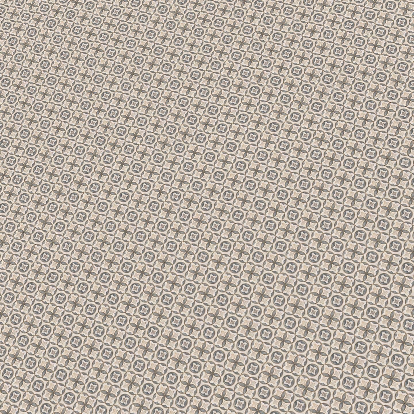 Periwinkle and Cream Tile (1 inch)