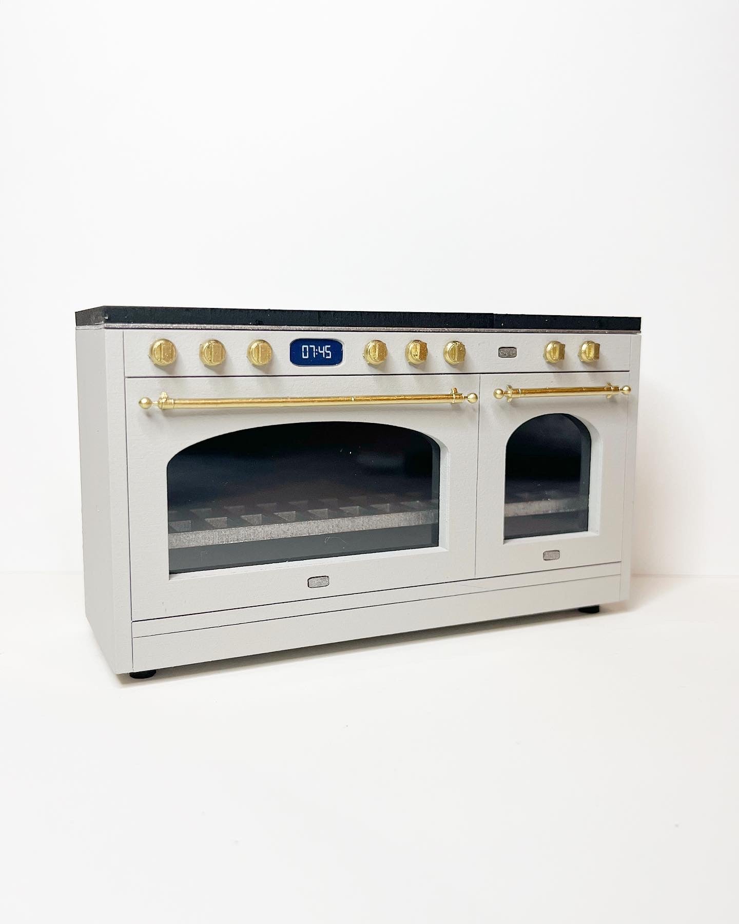 Custom Painted Stove | Grey