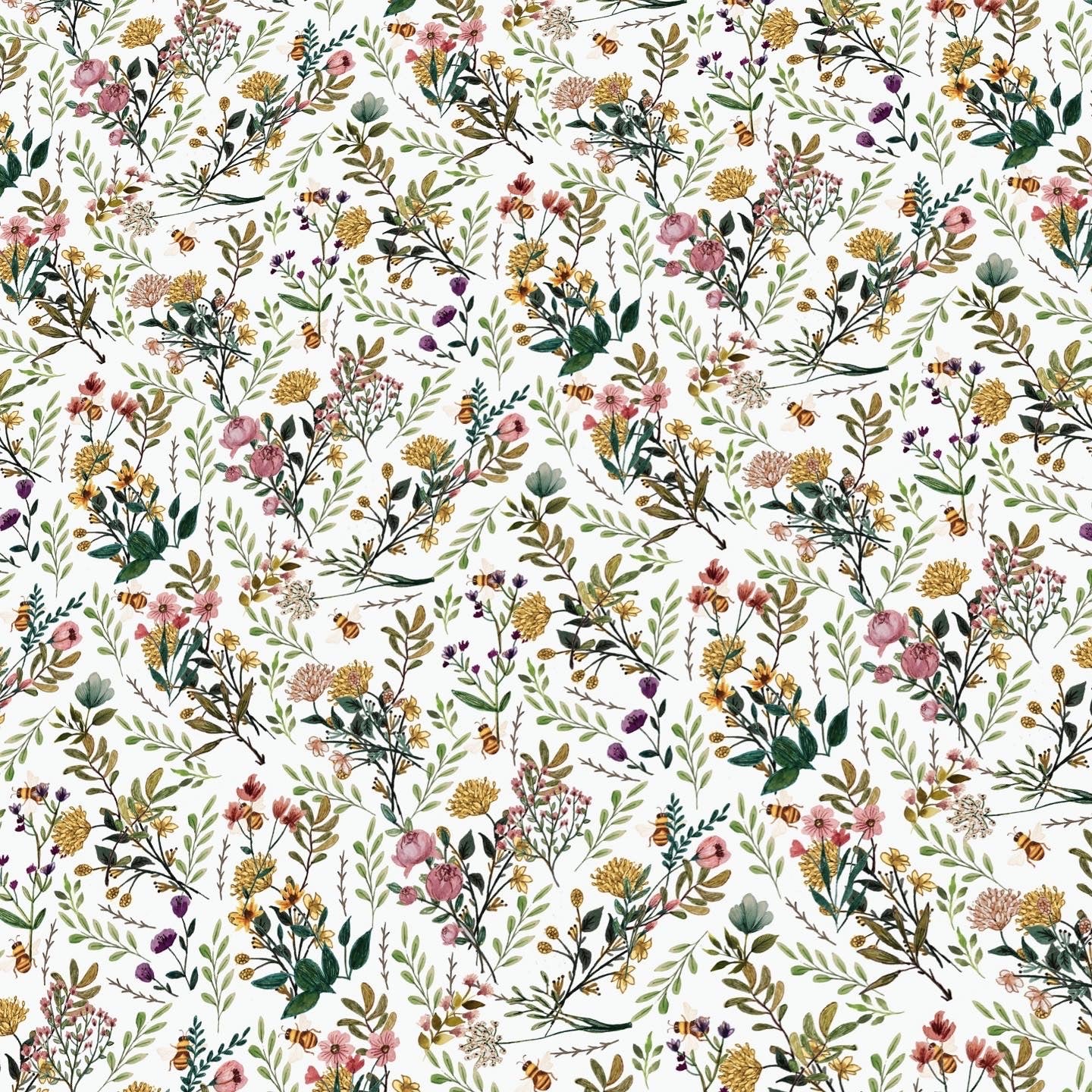 White Wallpaper (1 inch)