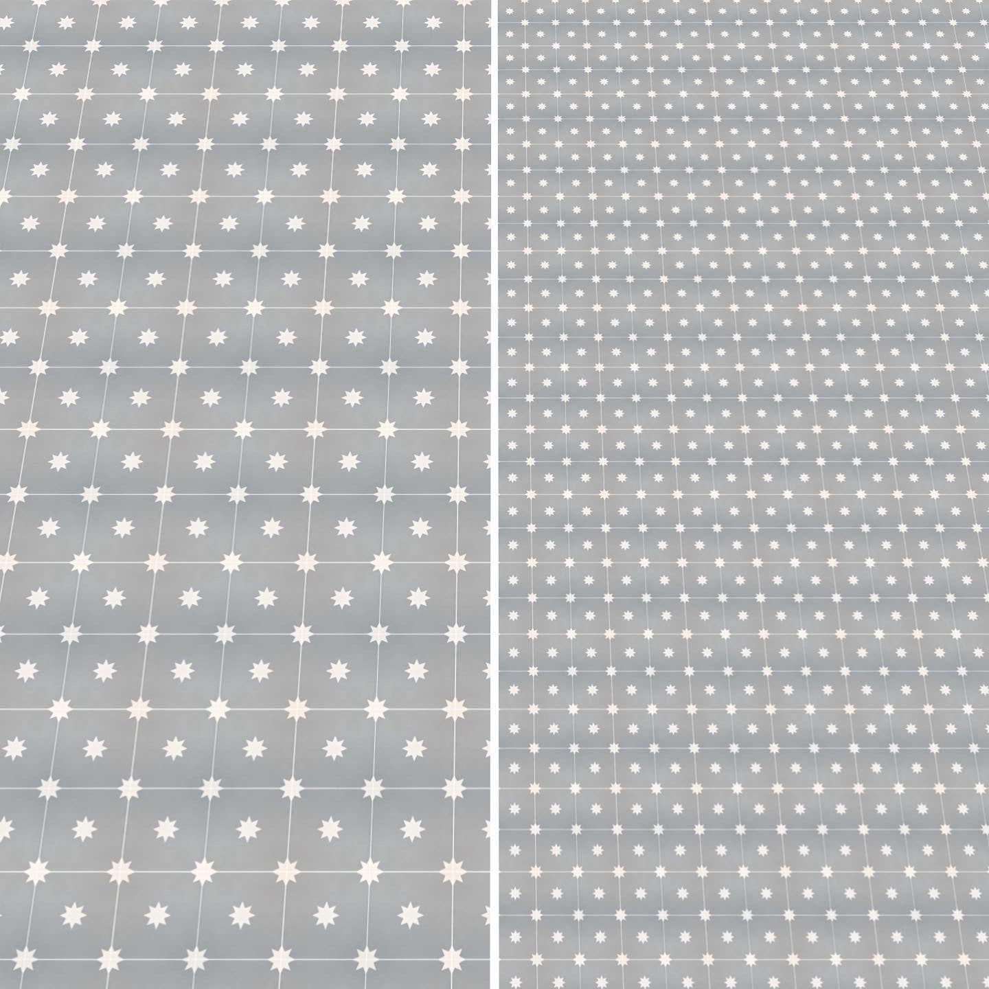 Grey and White Tile (1/2 inch)