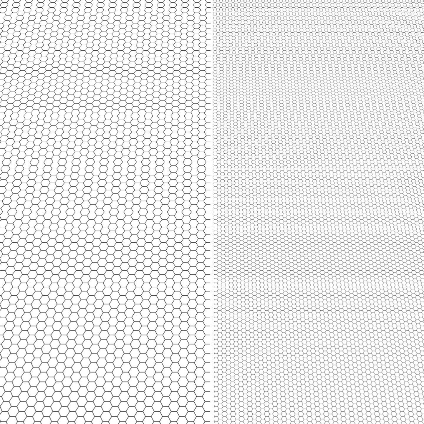 Black and White Tile (1 inch)