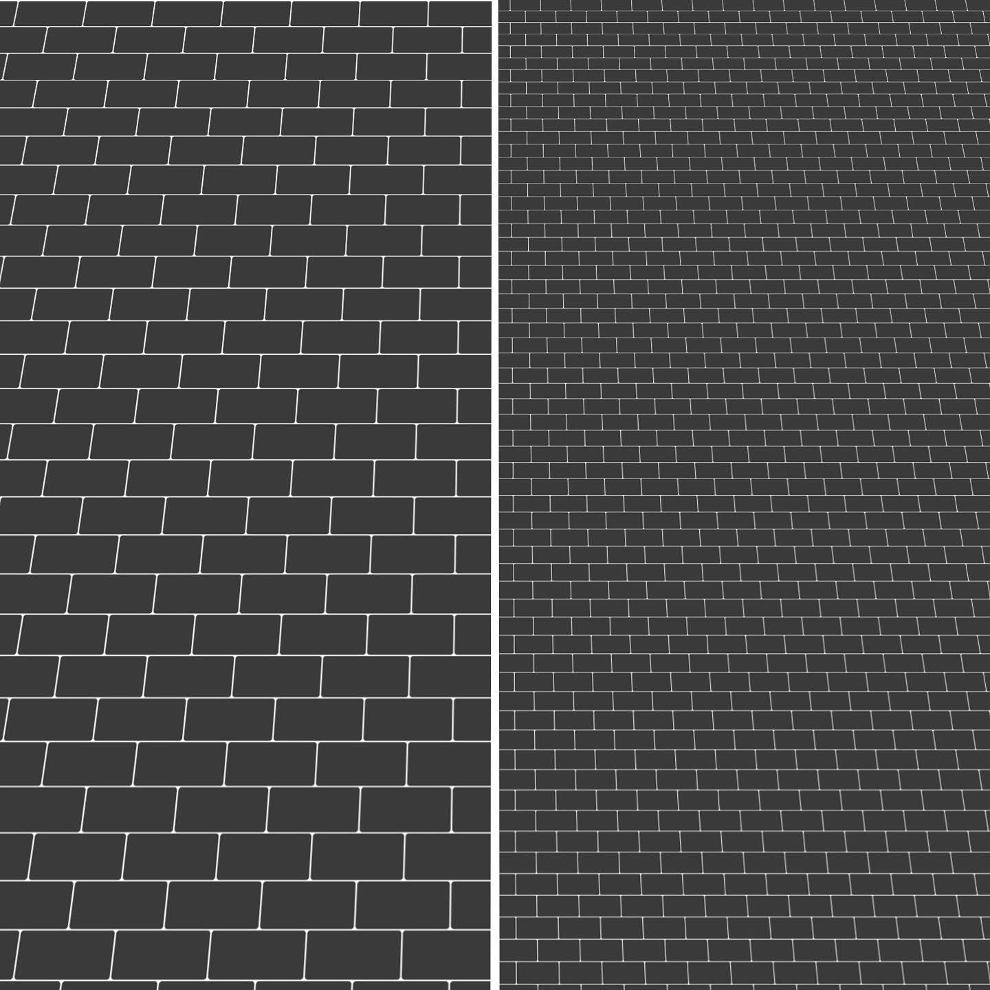 Black Tile (1/2 inch)
