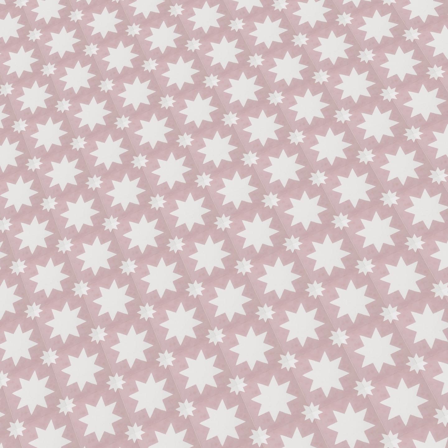 Pink and White Tile
