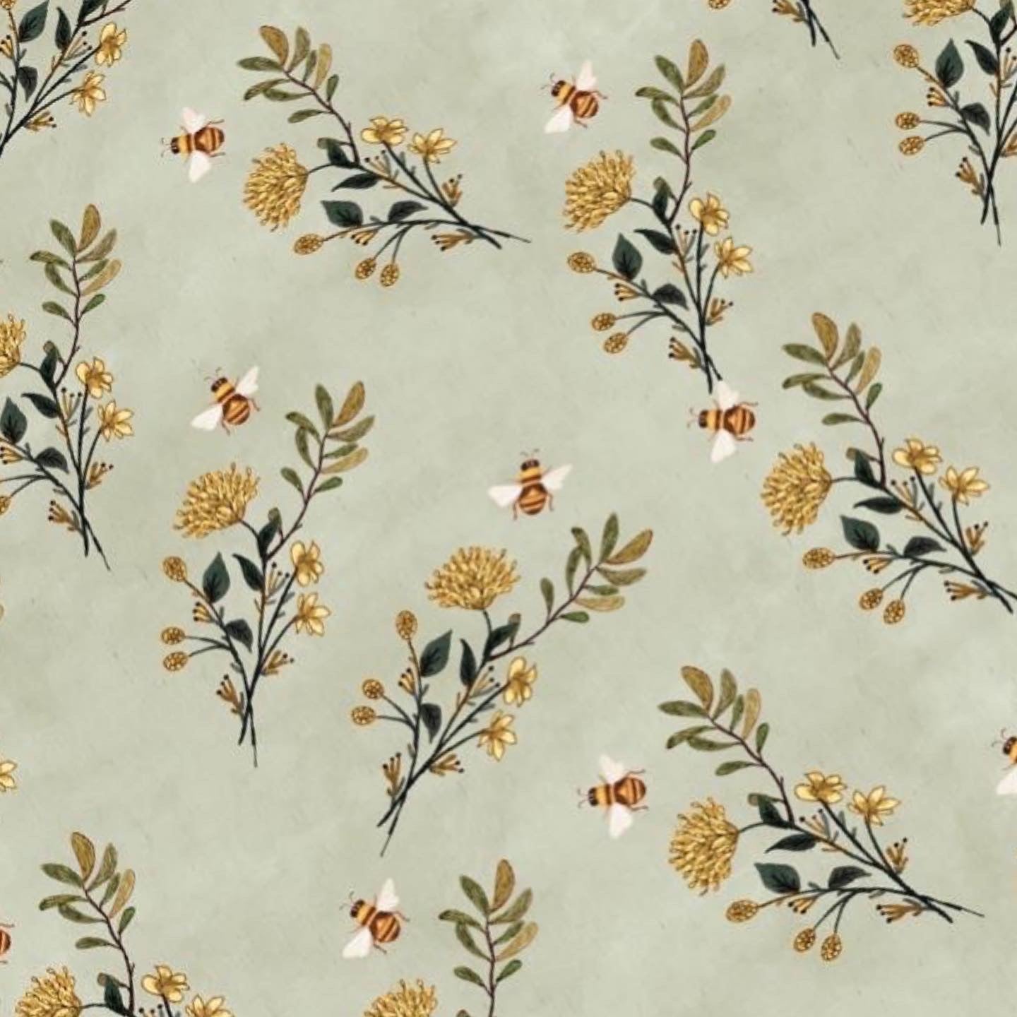 Green Wallpaper (1 inch)