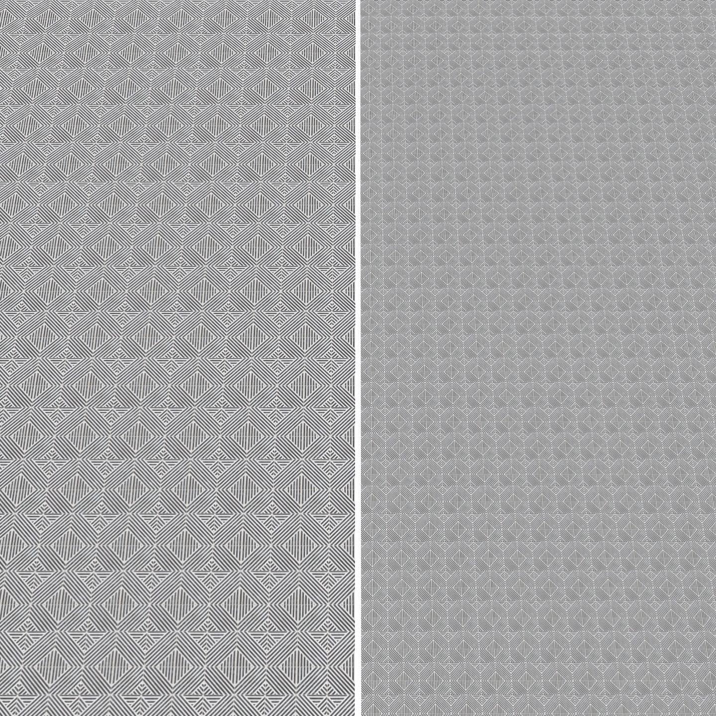 Black and White Tile (1 inch)