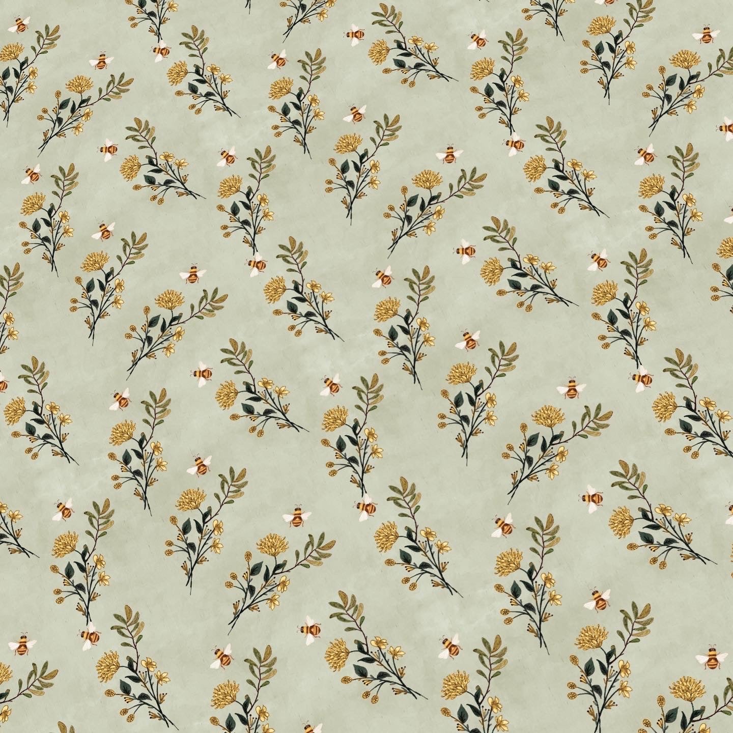 Green Wallpaper (1 inch)