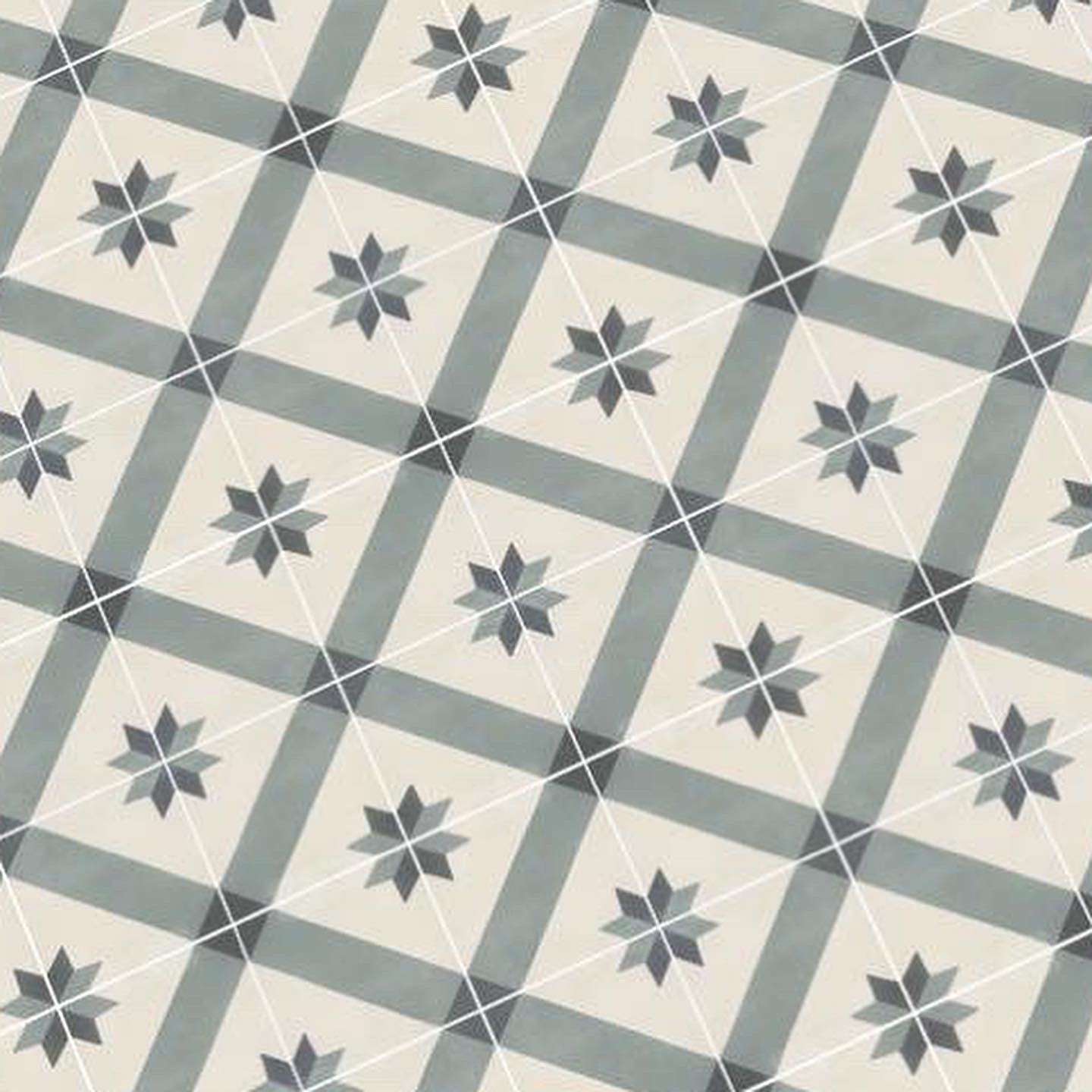 Black and Grey Tile (1 inch)