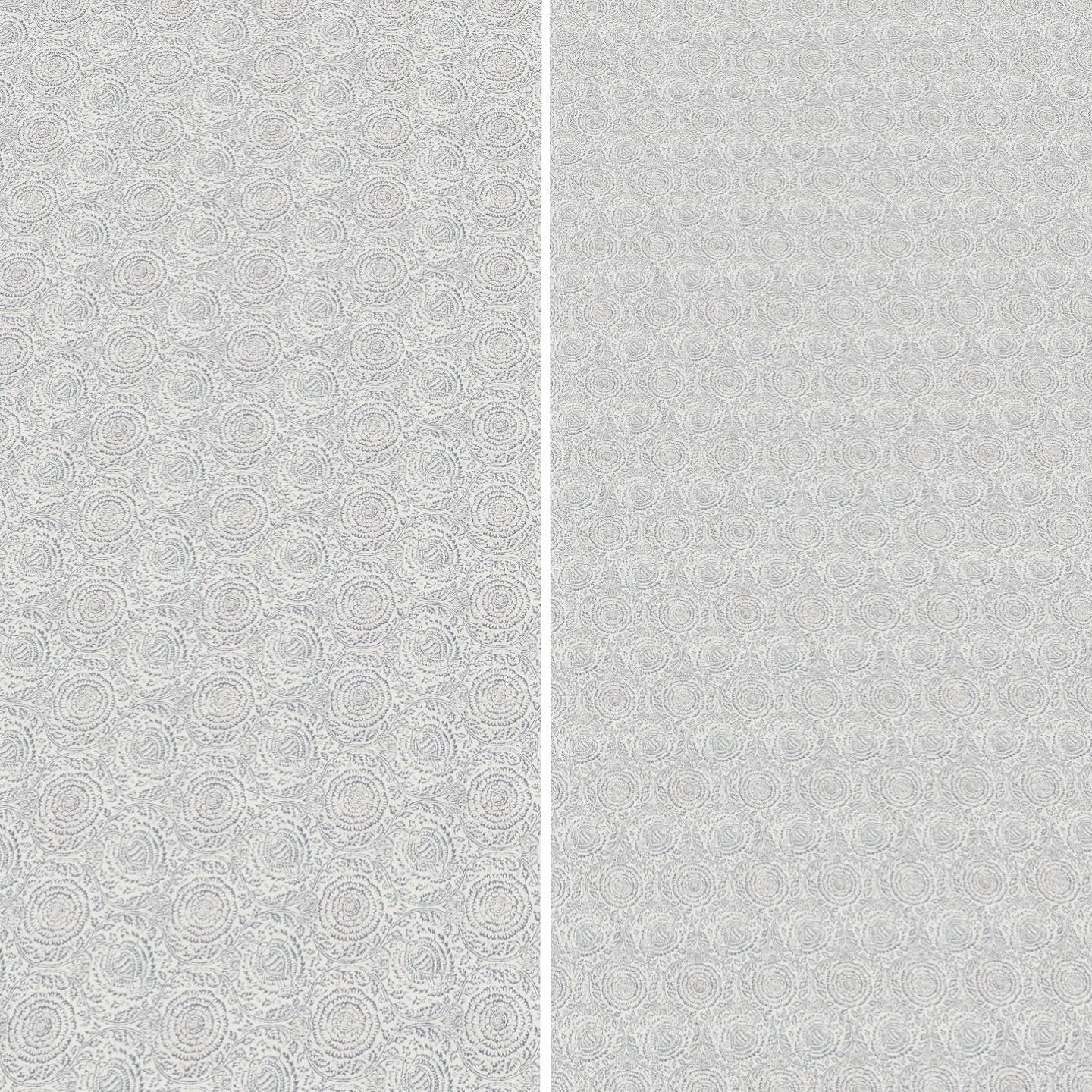 Blue and Cream Wallpaper (1/2 inch)