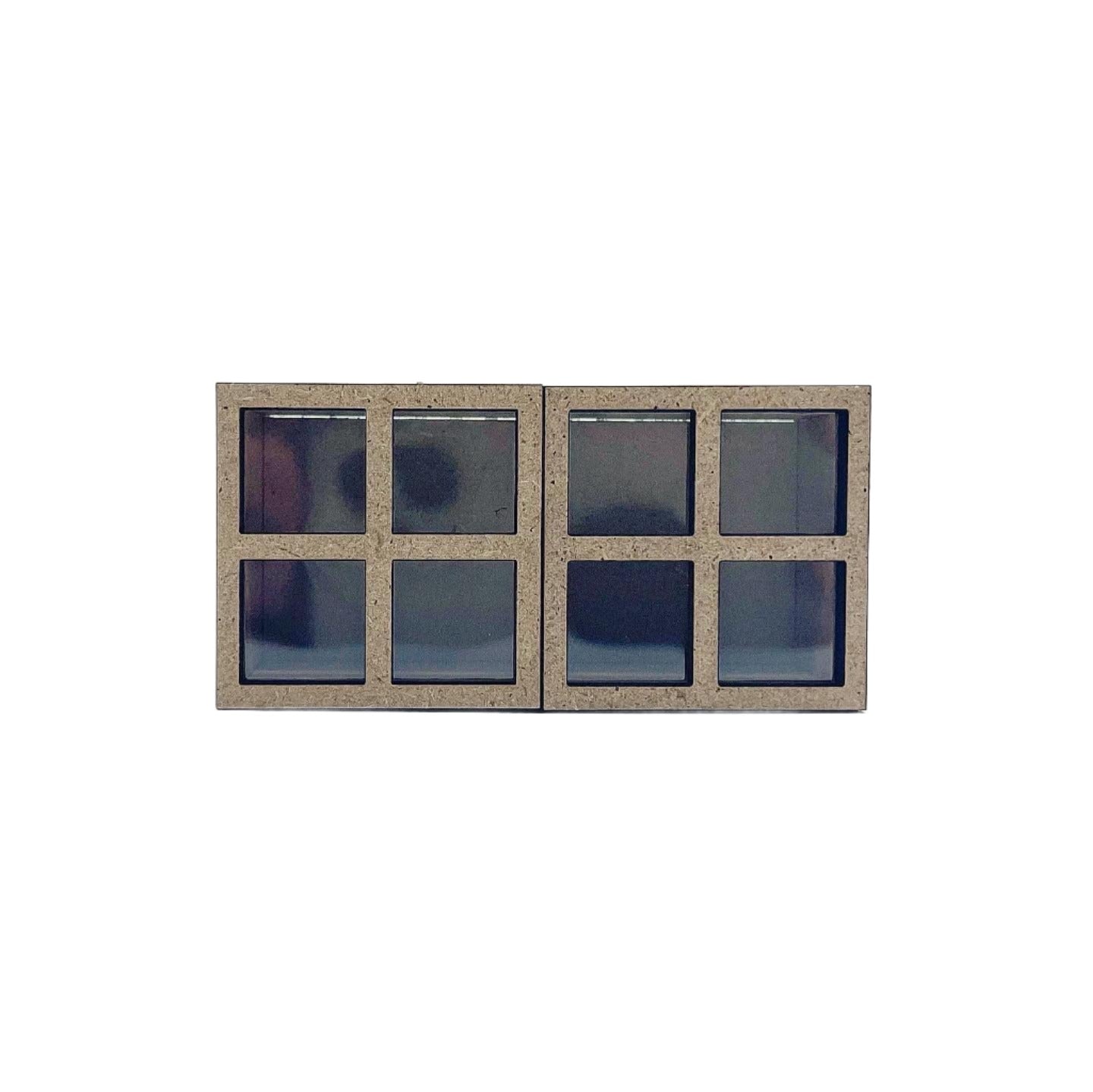 Double Upper Half Cabinet, Cross